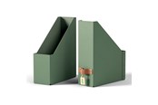 Archivierung und Aufbewahrung - Leitz  Puro Stehsammler, 100% Recyclingkarton, 2er-Pack, Grün - 24710050