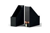Archivierung und Aufbewahrung - Leitz  Puro Stehsammler, 100% Recyclingkarton, 2er-Pack, Schwarz - 24710095