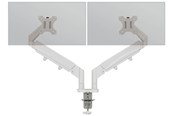 Monitorhalterung - Leitz Ergo Platzsparender Dual Monitorarm. Grau - 65370085