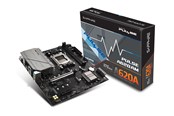 Mainboard - Sapphire PULSE A620AM Mainboard - AMD A620A - AMD AM5 socket - DDR5 RAM - Micro-ATX - 52118-03-40G