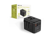 Handys - Adapter und Ladegeräte - Mobile Origin GaN 35W Travel Adapter PW4 EU/UK/US/AUS - 3x USB-C + 2x USB-A - MO-TRA35-PW4