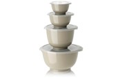 Küchenzubehör - Rosti - Margrethe Bowls - Set of 4 + Lids (Hummus) - 29970