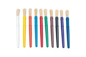 Kreativ-Spiele - Colorations - Plastic Thick Paint Brushes 10 pcs. - 10PCB