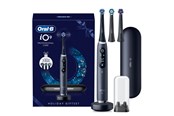 Elektrische Zahnbürsten - Oral-B Zahnbürste iO9 Black Gift Pack incl. Charging Travel Case + 2 extra brush heads - 8006530069199