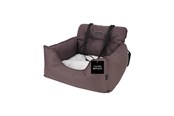 Hunde - Nordic Paws - Car seat Luxury Brown Cozy - 53x50x35 cm - 697271866725