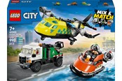 LEGO® - LEGO City 60505 Kombinationsset mit Flugzeug, Wartungsfahrzeug und Luftkissenboot - 60505