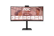 Bildschirm - 34" AOC CU34E4CW - 3440x1440 (UWQHD) - 120Hz - VA - 90W USB-C - KVM switch - CU34E4CW