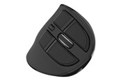 Maus - Natec EUPHONIE PRO - vertical mouse - 2.4 GHz Bluetooth 5.0 - black - Vertical mouse (Schwarz) - NMY-2291