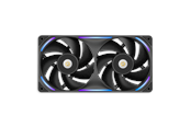 Gehäuselüfter - NZXT F240X - Gehäuselüfter - 240mm - Schwarz mit RGB LED - 41 dBA - RF-U24PN-B1