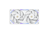 Gehäuselüfter - NZXT F280X - Gehäuselüfter - 140mm - Weiß mit RGB-Beleuchtung - 41 dBA - RF-U28PN-W1