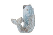 Einrichtung - Bloomingville - Hiro Vase - Blue - Stoneware - 82061997