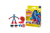 Bausets - Play-Doh Marvel Captain America Stempel-Schild - G00565L00