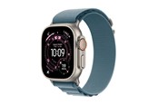 Smartwatches, Pulsuhren, Sportuhren & Schrittzähler - Apple Watch Ultra 3 GPS + Cellular 49mm Natural Titanium Case with Light Blue Alpine Loop - Small - MEWK4DH/A