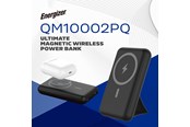Powerbank (Akku) - Energizer Magnetische Kabellose Powerbank - 15W Powerbank (Akku) - schwarz - 10000 mAh - QM10002PQ