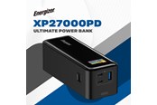 Powerbank (Akku) - Energizer Powerbank - 140W - 2x USB-C PD 3.1 + USB-A Powerbank (Akku) - schwarz - 27000 mAh - XP27000PD