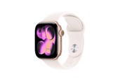 Smartwatches, Pulsuhren, Sportuhren & Schrittzähler - Apple Watch Series 11 GPS 42mm Rose Gold Aluminium Case with Light Blush Sport Band - S/M - MEU04QN/A