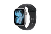 Smartwatches, Pulsuhren, Sportuhren & Schrittzähler - Apple Watch Series 11 GPS 46mm Space Grey Aluminium Case with Black Sport Band - S/M - MEV04QN/A