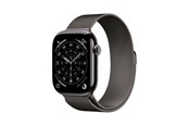 Smartwatches, Pulsuhren, Sportuhren & Schrittzähler - Apple Watch Series 11 GPS + Cellular 46mm Slate Titanium Case with Slate Milanese Loop - S/M - MFD34QN/A