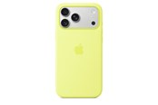 Handys - Cover & Cases - Apple iPhone 17 Pro Max Silicone Case with MagSafe – Neon Yellow - MGFM4ZM/A