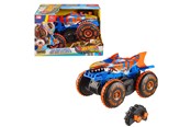 Ferngesteuert - Hot Wheels Monster Trucks Tiger Shark Climber RC Vehicle - JFR39