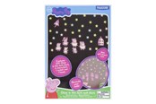 Merchandise - Paladone - Peppa Pig Glow in the Dark Wall Decal Stars - Aufkleber - PP13870PP