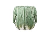 Einrichtung - Bloomingville - Pontus Vase - Green - Stoneware - 82063065