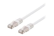 Netzwerk - Kabel - Deltaco patch cable - 3 m - white - Weiß - 3m - SFTP-63VH