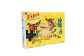 Puzzle - Lundby Pippi gulvpuslespil i træ 24 brikker Boden - 18259