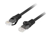 Netzwerk - Kabel - Lanberg patch cable - 5 m - black - Schwarz - 5m - PCU6-10CU-0500-BK