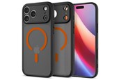 Handys - Cover & Cases - Spigen Ultra Hybrid MagSafe - frost black orange - iPhone 17 Pro - ACS10483