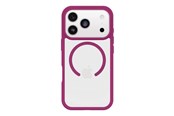 Handys - Cover & Cases - OtterBox React MagSafe Apple iPhone 17 Pro Rose Crystal - clear/pink - 77-98634