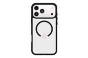 Handys - Cover & Cases - OtterBox React MagSafe Apple iPhone 17 Pro Max Black Crystal - clear/black - 77-98651