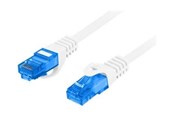 Netzwerk - Kabel - Lanberg patch cable - 3 m - white RAL 9010 - Weiß - 3m - PCF6A-10CC-0300-W