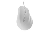 Maus - Natec CRAKE 2 PRO - vertical mouse - USB - white - Vertical mouse (Weiß) - NMY-2273