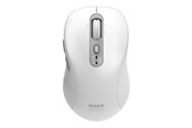 Maus - PORT Designs PORT Connect - mouse - expert rechargeable - 2.4 GHz Bluetooth - white - Maus (Weiß) - 900707CW