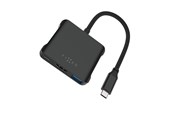 USB-Hubs - FIXED Quadry Hub 5in1 Multiport USB-C Hub 4K/6OHz Space Black USB-Hubs - FIXHU-QR-BK