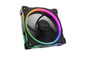 Gehäuselüfter - ASUS Prime MR120 Fan ARGB Reverse Black - Schwarz mit RGB LED - 90DA00L0-B09000