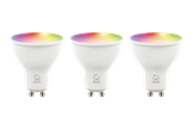 Smart-Home - Deltaco Smart LED-bulbs GU10 RGB Wi-Fi 4.7 W 3-pak - SH-LGU10RGB02-3P
