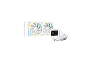CPU Kühler - DeepCool LM240 - CPU-Wasserkühlung - Max 36 dBA - R-LM240-WHDMMC-1