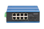 Switches - DIGITUS - switch - industrial - 8 ports - unmanaged - DN-651150