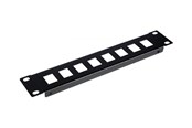 Netzwerkzubehör - Equip patch panel (empty) - 1U - 10" - EZKP-10-B