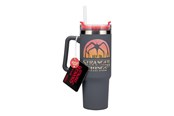 Merchandise - Paladone - Stranger Things 5 900ml Insulated Cup and Straw - Becher - PP14605ST