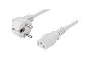 Stromkabel (Intern) - Deltaco DEL-111AV - power cable - power CEE 7/7 to power IEC 60320 C13 - 10 m - DEL-111AV