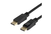Display Kabel - Deltaco - DisplayPort cable - DisplayPort to DisplayPort - 3 m - DP-1030D-FLEX