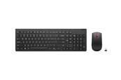 Tastaturen - Lenovo Essential Wireless Combo Gen 2 - Tastatur & Maus Set - Nordisch - Schwarz - 4X31R64497