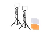 Foto & Video Zubehör - Neewer BP66 Studio Lighting Kit with Two LED Lamps Filters and Tripods - B0DJXMFRN2