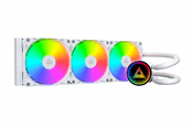 CPU Kühler - Montech Light Flow ARGB 360 White - Light Flow ARGB 360 White