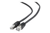 Netzwerk - Kabel - Gembird patch cable - 2 m - black - Schwarz - 2m - PP6-2M/BK