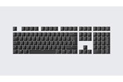 Tastaturen - Wooting PBT ISO (UK) & ANSI (US) Keycaps - Just Black - Keycaps - Englisch (US) - Schwarz - KC3-USUK4-PDS-BK1