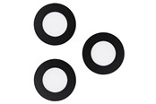 Smart-Home - EGLO FUEVA-Z EINGEBAUT. SET Ø85 CCT/RGB 3X390LM 2700-6500K IP44 SCHWARZ - 31912